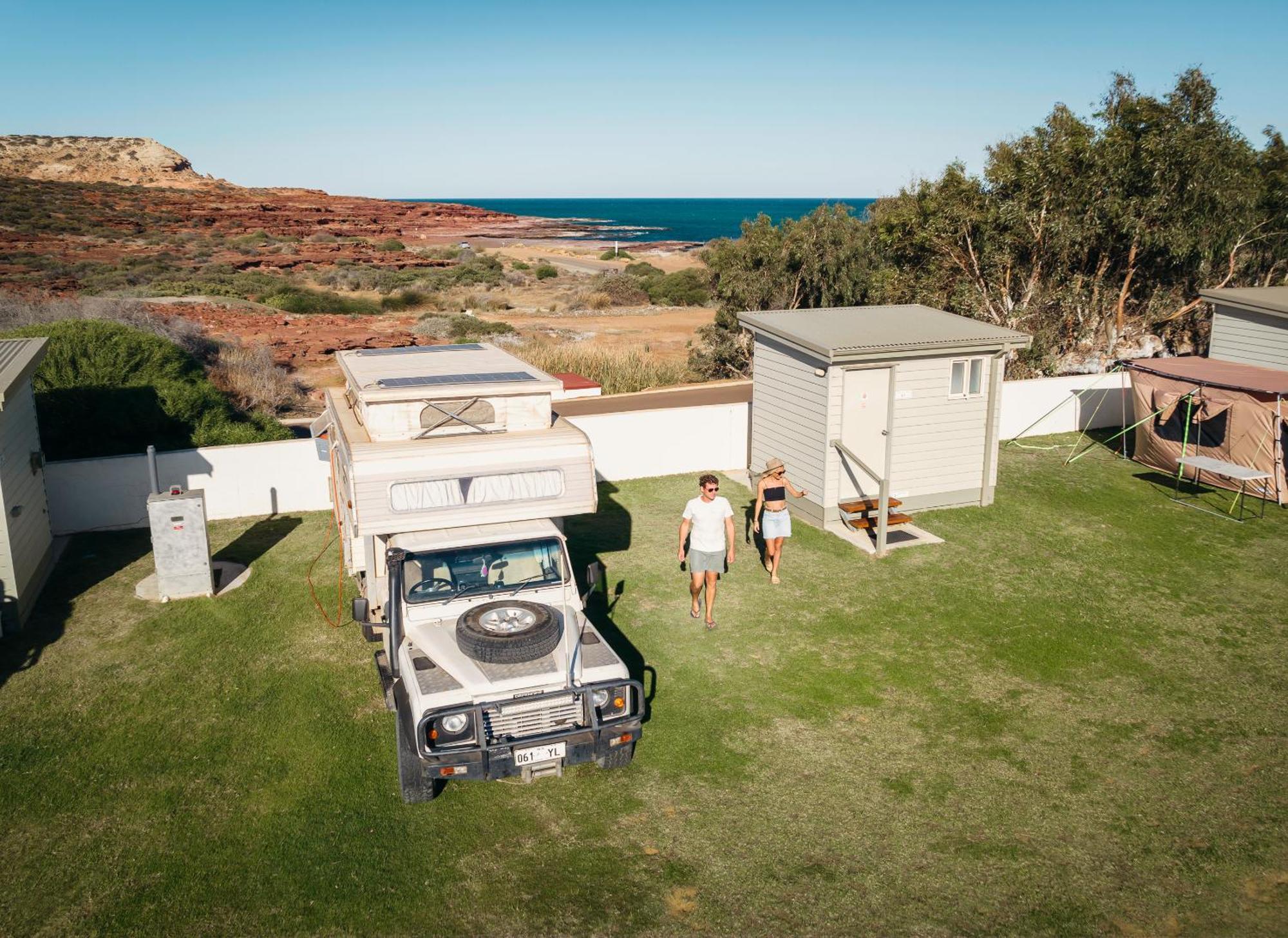 מלון Kalbarri Red Bluff Tourist Park מראה חיצוני תמונה