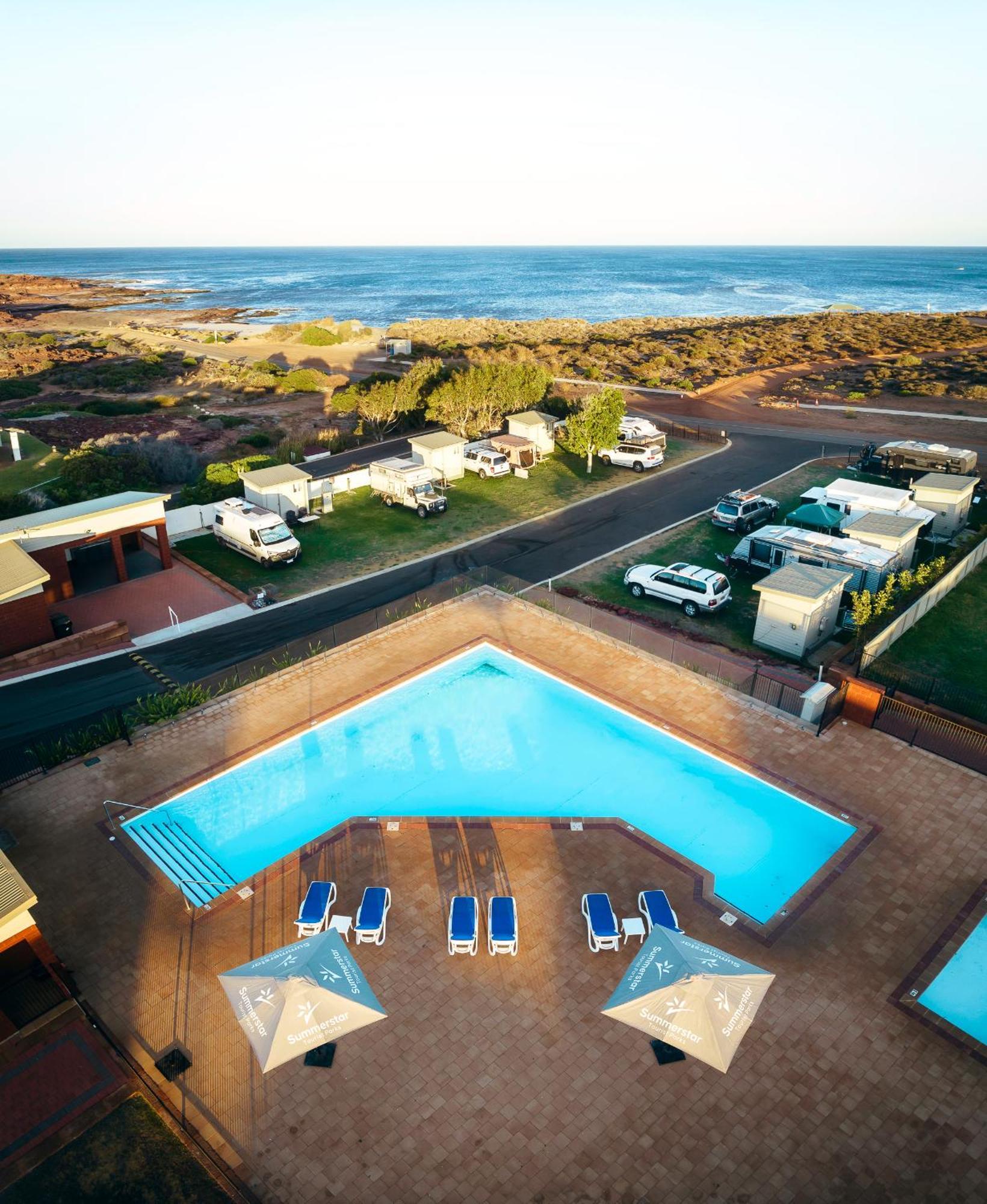 מלון Kalbarri Red Bluff Tourist Park מראה חיצוני תמונה