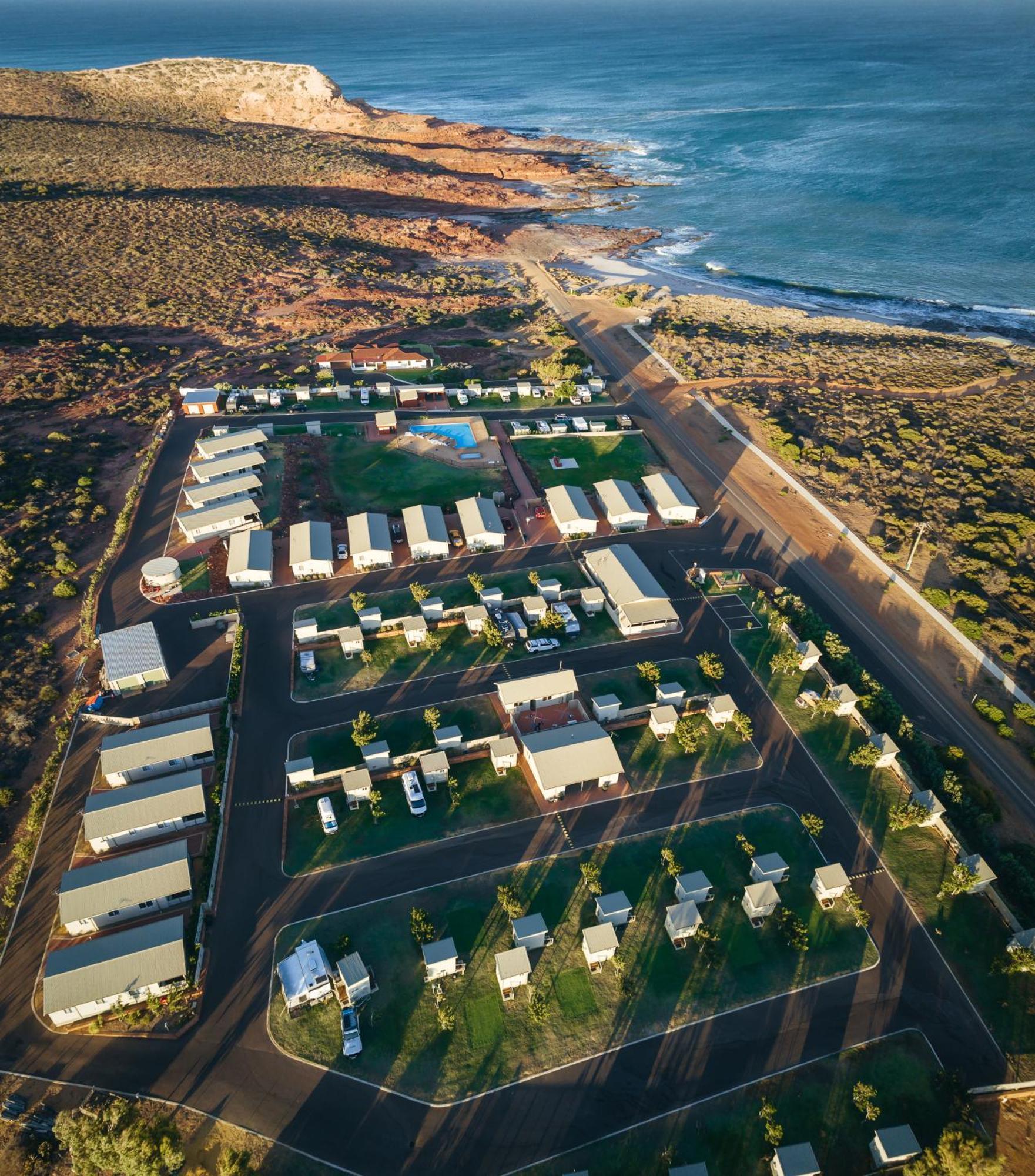 מלון Kalbarri Red Bluff Tourist Park מראה חיצוני תמונה